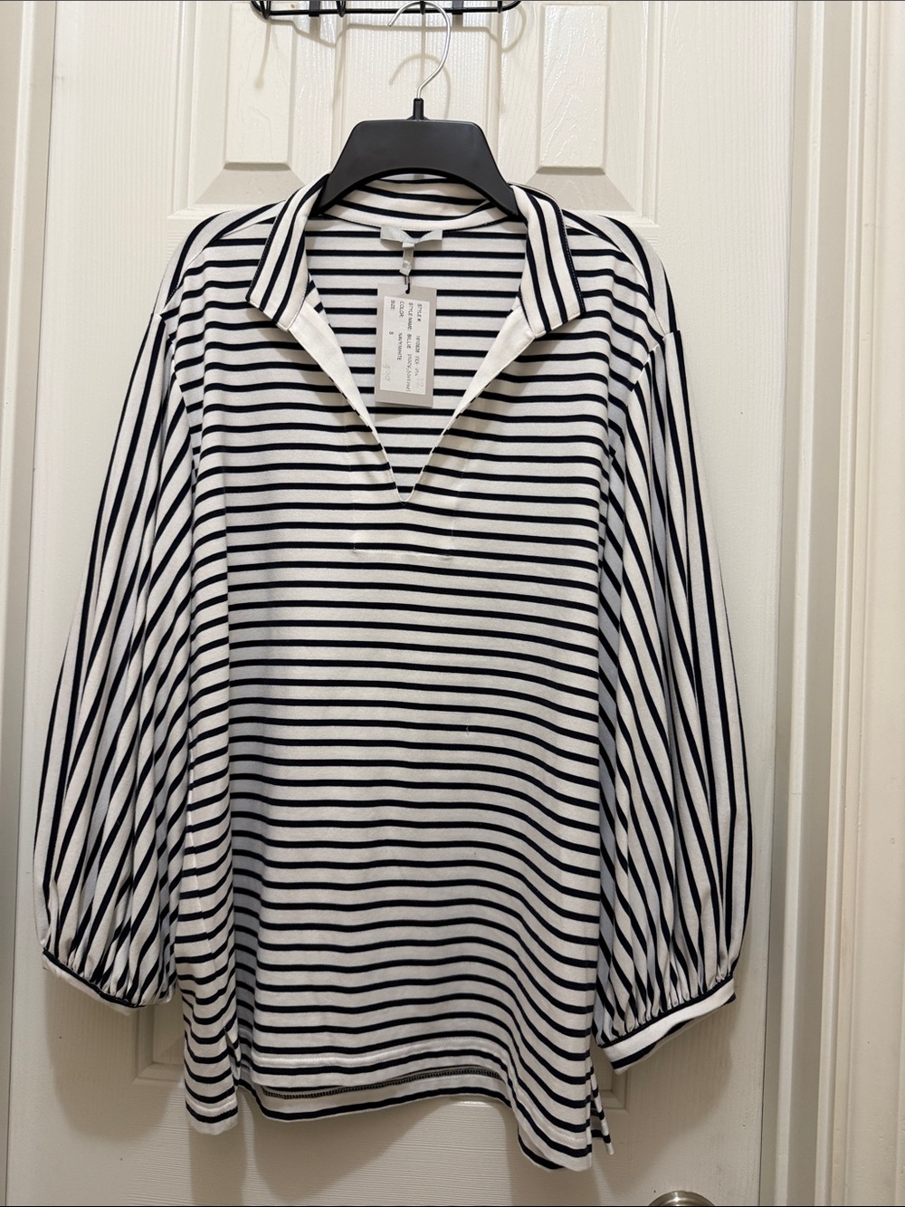 Hinson Wu blouse . NEW with tags. Oversized Small